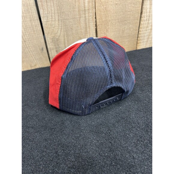 Vintage 1984 Los Angeles Olympics Snapback Mesh Hat/Cap Red White Blue USA - Picture 7 of 11